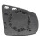 5X Left Side Rear View Mirror Side Mirror Glass Heated + Adjustment for  X5 E70 2007-2013 X6 E71 E72 2008-2014 4