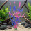 10Pieces Spirals Water Plant Artificial Water Grass-Grape green 8