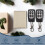 12V 4CH Channel 433Mhz Wireless Remote Control  Integrated Circuit With 2 Transmitter DIY Replace Parts Tool Kits 9