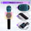 Microfono Karaoke  Wireless Portatile con Supporto per Scheda TF e Luci LED, Ideale per Feste, Viaggi e Come Regalo. 5