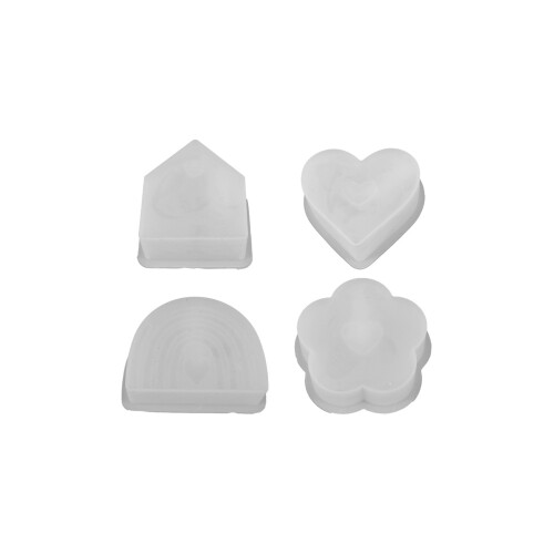 Moule créatif en Silicone en forme de fleur d'amour, pour le-3 1