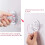 Les crochets d'aspiration amovibles-Ensemble de trois crochets 8