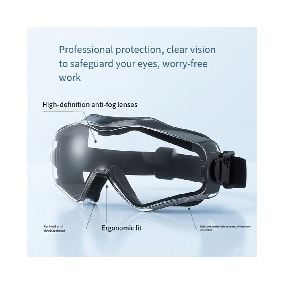Safety Goggles Over Glasses, Welding Goggles Safety Glasses With 3 Impact 6031999964015
