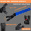 Angle Grinder Wrench, Adjustable and Angle Grinder Nut Kit (5 Pieces) - for , , , , 3