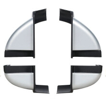 1 Set Side End Step Cap for Navara D23 NP300 2015 - 2018 RUNNING BOARD Top Plug Accessories Replacement Parts