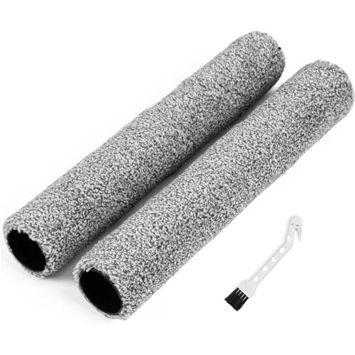 2 Pack Roller Mop Replacement for  Omni E25,E28, S1, S1 Pro and S2 Robot Vacuum Cleaner,Washable Rolling Microfiber