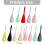 Multipurpose Silicone Duckbill Spatula Spoon For-Light Pink 4