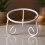 Iron Crystals Sphere Stands Display Bases for Home or-Black S 10