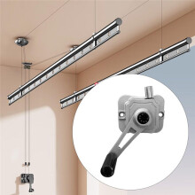 Handmatige Crank Kledinghanger Accessoire, Thuisgebruik, Ingebouwd 1,8M Stalen Touw, Eenvoudige Installatie Hand Schudder Reserveonderdelen