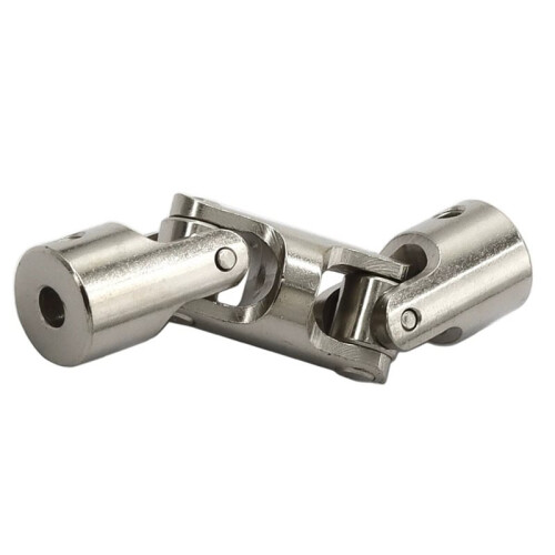 10mm Boot Auto As Koppeling Drie-Section Universele Joint Koppeling Motor Connector met M3/M4 Schroef Metaal Cardan Joint 1
