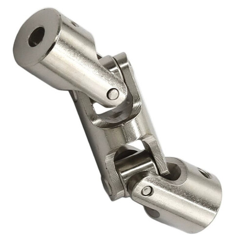 10mm Boot Auto As Koppeling Drie-Section Universele Joint Koppeling Motor Connector met M3/M4 Schroef Metaal Cardan Joint 2