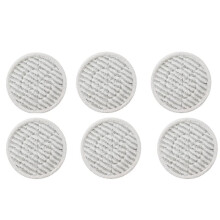 6PCS Steam Mop Pads Microfiber Highly Absorbent Squeeze Mop Pads Reusable for  S7001 S8201 S7000 S8001 Series