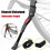 Universal Adjustable Aluminum Bicycle Kickstand for Road Bikes - Cycling Support Accessories White 2