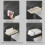 Folding Storage Rack Plastic Wall Shelf For Kitchen Or-S 9