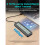 M.2 NVME/NGFF SSD Enclosure with Display Screen Intelligent Digital Health Detection USB3.2 Type C 10Gbps SSD Adapter 6