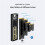 M.2 NVME/NGFF SSD Enclosure with Display Screen Intelligent Digital Health Detection USB3.2 Type C 10Gbps SSD Adapter 8