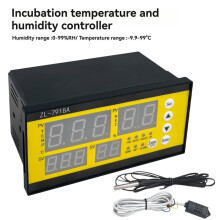 ZL-7918A Incubator Thermostat Automatic Incubator Controller for Egg Incubator Machine Temperature and Humidity Control