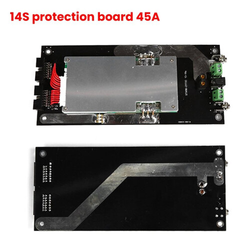 DIY Storage Box for 21700 Batteries, Lithium Battery Pack 14S 45A BMS/Balancer PCB 2