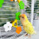 Entertaining Rotating Windmill Bird Toy for Boredom Parrots 9