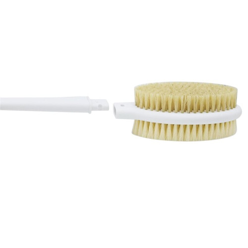 de Douche Antidérapant avec Double Poils et Long Manche, Bleu 2