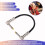 3PCS Guitar Effects Cable 15cm 1/4 Inch Right Angle Cable Instruments Patch Cord 6.35MM Electric Guitar Effect Wire 3