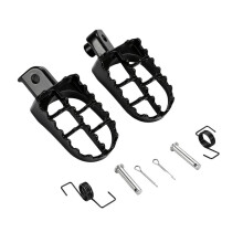 E Dirt Bike Fußrasten für Tuttio Soleil 01 Rutschfeste Fußrasten Aus Aluminium Fußstütze Pedal Zubehör für Elektrische Dirtbikes