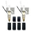 Ceramic Hotend for Centauri Carbon Hardened Steel Brass Nozzle with Extra 2 Silicone Cover and 2 Nozzle Brushes 2