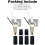 Ceramic Hotend for Centauri Carbon Hardened Steel Brass Nozzle with Extra 2 Silicone Cover and 2 Nozzle Brushes 4