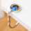 Space Saving Circular Foldable Hook Perfect For Small-blue frog 11