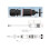 M22 Ethernet LAN Adapter RJ45 Waterproof Connector 25cm Network Cable Shielded IP67 Protection Socket DHL 7