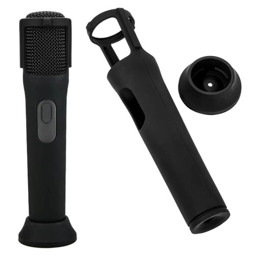 Silicone Case for  PartyBox Wireless Microphone Anti-Rolling Protective Case Microphone Cover for  PartyBox 1