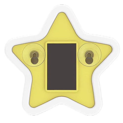 Car Solar Decorative Lights,Star Shaped LED Warning Lights,Triangular Windows, Rear Windows, Cloud Car Atmosphere Lights