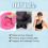 100 Pcs Hat Sweat Liner  Absorbent Sweat Pad Odor Soft Hat Sweat Protector Disposable Hard Hat Sweatband 2
