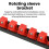 360 Rotating Plastic Socket Organizer 1/4" 3/8" 1/2" Premium Socket Clip Track Bracket Socket Organizing Tool 3
