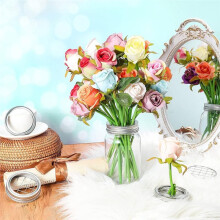 20Pcs Mason Jar Flower Frog Lids 8.4cm Diameter for Wide Mouth, Floral Arrangement Organizer with Square Grid