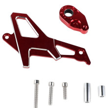 Voorste Tandwielkettingbeschermer voor CRF 250/300 L, Geanodiseerde Off-Road Kettingbeschermer Kit met Hardware