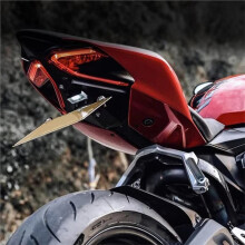 Kurzer Kennzeichenhalter mit Integriertem LED-Rücklicht und Blinker für Panigale 899/959/1199/1299