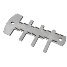 Table Saw Height Gauge - Aluminum Router Depth Gauge for Woodworking Measuring Tools Setup Cutting Blade From 3 to 26mm
