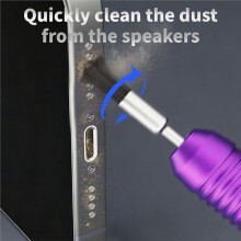 QB95 Dust Cleaning Brush 2.35mm 3.0mm Steel Handle Horsehair Bristles 10Pcs for Phone Motherboard Speaker Repair Tools B