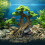 Artificial Moss Tree Fishtanks Decors Resin Water Plant-M 11