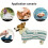 Corals Fleece Bath Robe for Pet Quick Drying Soft-Blue M 11