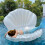 Inflatable Swimming Pool Float, Children'S Swimming Pool Pearl  Shell Float (Requires Self Provided Inflatable Pump) 6