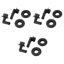 6x 53013360AA PCV CCV Set of Vent Valve Elbows & Grommet for 2000-2004 Grand Cherokee 4.0L