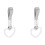 2X Tsurikawa Ring Heart JDM Train Bus Handle Hand Strap Drift Charm Strap Drift Car Styling 2