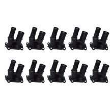 10X Thermostat Housing Coolant Flange Fit for  C-Max Focus Fusion Mondeo Fiesta 2001-2012 1707050 2S6G-9K478-BC