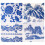 Jingdezhen Blue Decal Sheets High Heat Resistant For-026 10