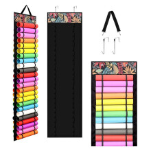 Vinyl Roll Holder with 48 Compartments Vinyl Storage Organizer Vinyl Storage Rack for Home Room Door, Wall
