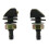 6 Pcs Black Plastic Car Front Window Windshield Washer Spray Nozzle for  Pair 4