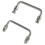 304 Stainless Steel Folding Handle 90 Degree Folding Pull Handle,Cabinet Handle Toolbox Handle,2 Pack Hole Center 3.93in 1