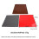 1PC Silicone Baking Mat Cake Roll Pad Macaron Roll Oven Mat Bakeware Baking-Tools Kitchen Accessories Red 4